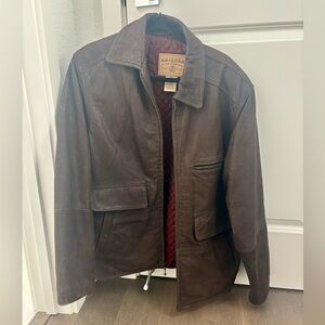 Men’s Vintage The original Arizona Jean Company 100% Leather Jacket